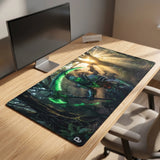 PopMyPad - Tapis de Souris XXL - Format XL/XXL - Faucheur Vert Néon