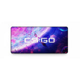 Tapis de Souris CS:GO Édition Galaxie - Glisse Ultime & Précision E-sport avec design galactique coloré.