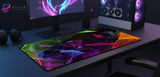Gaming Mouse Pad Design — Neo-Cyber ​​Geometric Abstraction