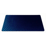 3D Polygon Design Mouse Pad - Abyssal Blue & Electric Cyan