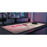 Tapis de Souris Gamer CS:GO - Edition Battle-Hardened | Glisse Ultime sur un bureau avec un ordinateur et des écouteurs.
