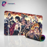 Demon Slayer RGB Gaming Mouse Pad - XXL Pillars Edition