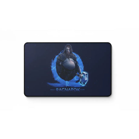 Tapis de Souris Gamer God of War : Ragnarok - Édition Thor Mjölnir avec design de Thor et runes scandinaves.