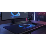 Tapis de Souris Gamer God of War : Ragnarok - Édition Thor Mjölnir sur un bureau gaming moderne.