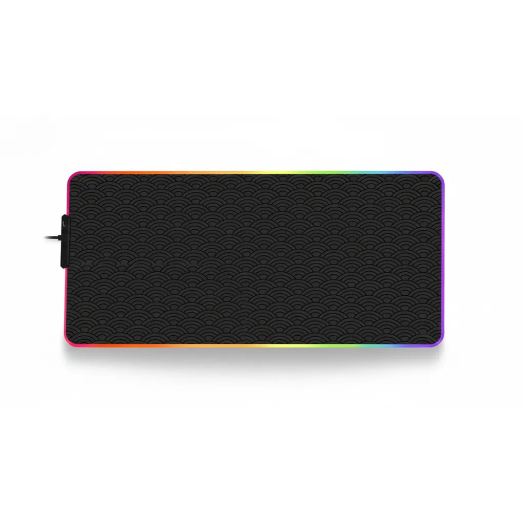 RGB Gaming Mouse Pad - Seigaiha Edition – Precision & Esports Style