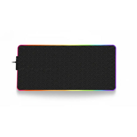 Tapis de Souris Gamer RGB - Seigaiha Edition – Précision & Style Esport avec éclairage LED dynamique