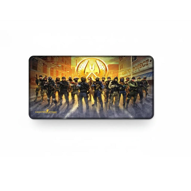 Tapis de Souris Gaming Counter-Strike : Édition CT Elite Lineup avec une escouade de Counter-Terrorists.