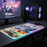 Demon Slayer - Rise of the Nine Pillars Gaming Mouse Pad (RGB Edition)