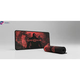 Tapis de Souris Gaming God of War - Édition Kratos : Précision & Glisse Ultime design rouge Kratos