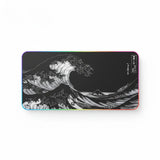 "Great Wave" Gaming Mouse Pad – Premium Monochrome Japanese Design