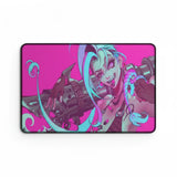 Tapis de Souris Gaming Jinx - League of Legends  Édition Cannon Néon avec design coloré de Jinx.