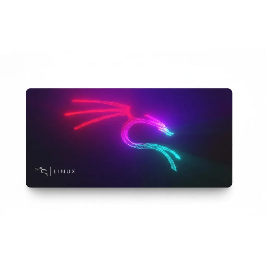 Kali Linux Gaming Mouse Pad - Cyberpunk Neon Edition (Large Format)