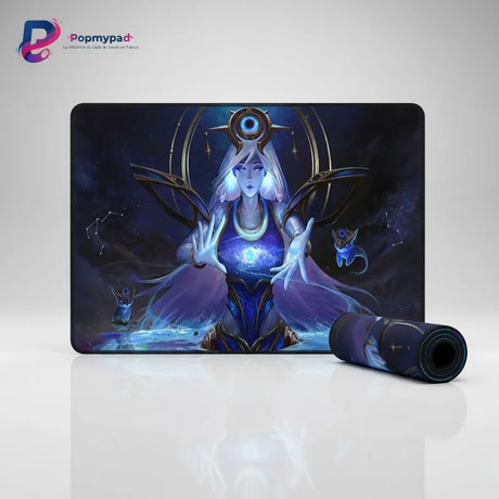 Tapis de Souris Gaming League of Legends - Lux Cosmos Edition avec design haute définition.