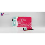 RGB Gaming Mouse Pad - Kanagawa Red Sun Edition