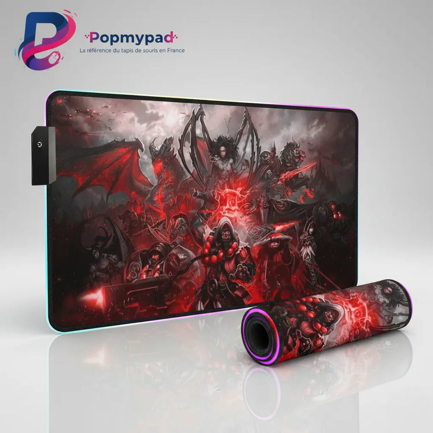 RGB Gaming Mouse Pad - World of Warcraft: The Final Battle Edition