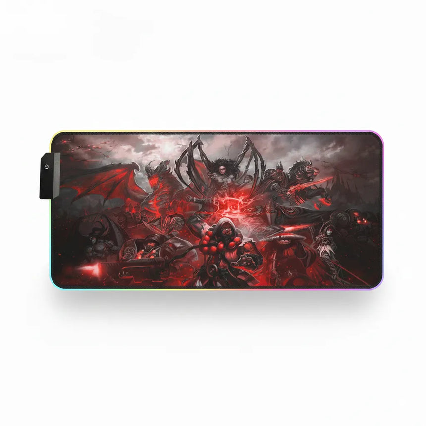 RGB Gaming Mouse Pad - World of Warcraft: The Final Battle Edition