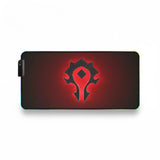 RGB Gaming Mouse Pad - World of Warcraft Horde Edition (XXL)