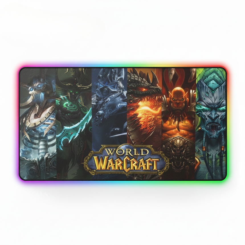 RGB Gaming Mouse Pad - World of Warcraft Edition: Lords of Azeroth