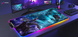 RGB Gaming Mouse Pad - World of Warcraft: Sylvanas vs Sindragosa Edition