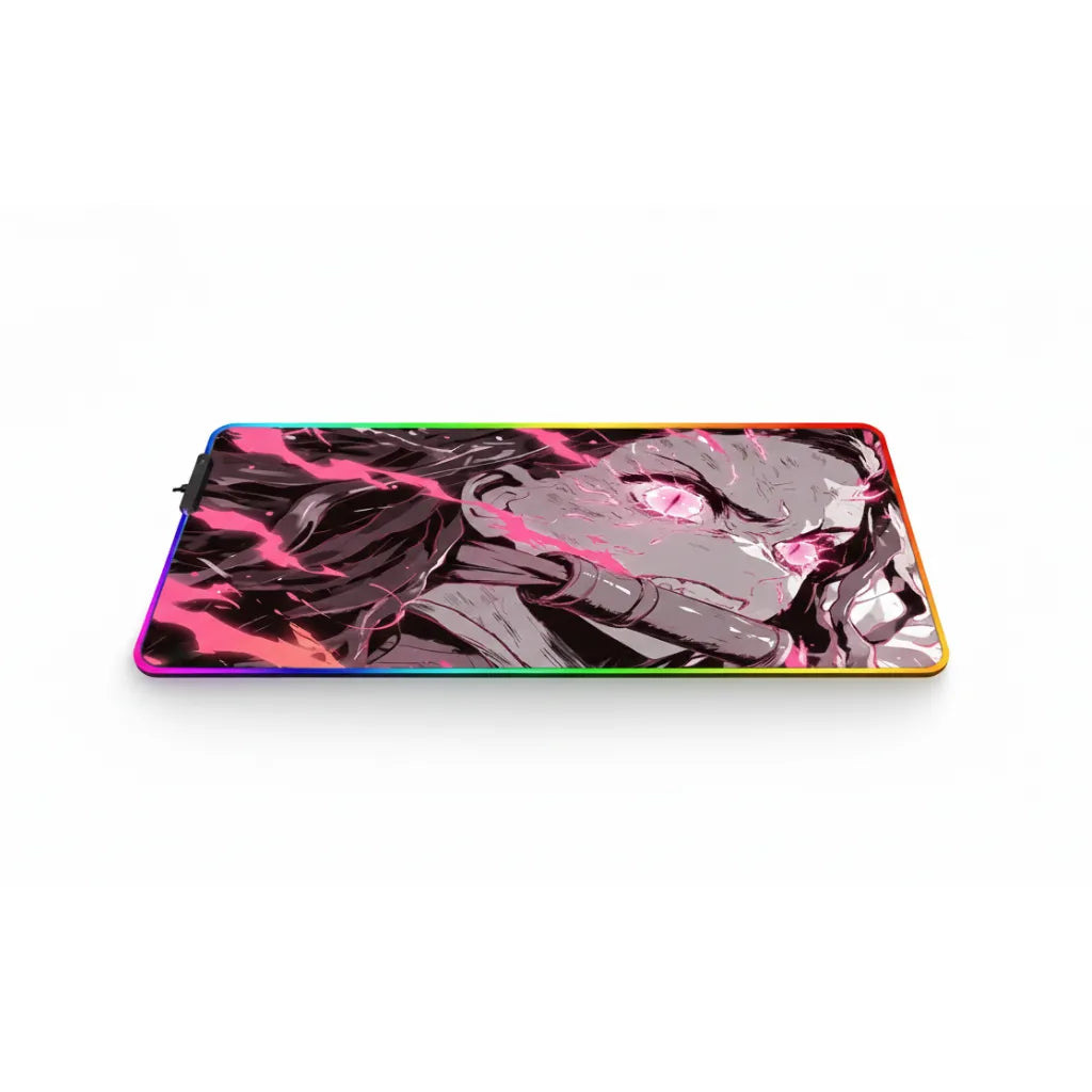 Demon Slayer RGB Gaming Mouse Pad - Nezuko Edition "Demon Fury" XXL