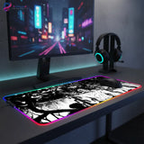 Kokushibo RGB Gaming Mouse Pad - Demon Slayer XXL Edition