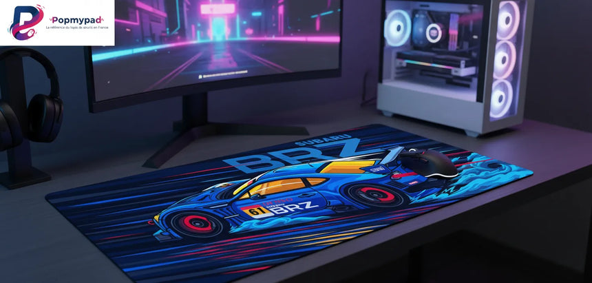 Subaru BRZ Gaming Mouse Pad - Racing Edition "Speed ​​Art"
