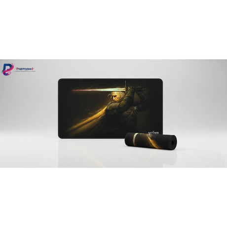 Tapis de Souris Gaming The Witcher - Édition Collector Esport avec design inspiré de Geralt de Riv.