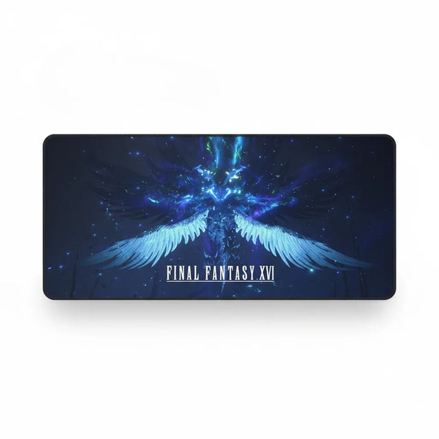Tapis de Souris Gaming XXL Final Fantasy XVI - Édition Primordiale avec design d'ailes majestueuses