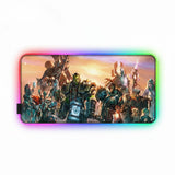 XXL Gaming Mouse Pad World of Warcraft - RGB Azeroth Legends Edition