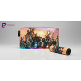 XXL Gaming Mouse Pad World of Warcraft - RGB Azeroth Legends Edition