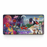 Goldorak Mouse Pad: The Final Showdown – Panoramic Collector's Edition