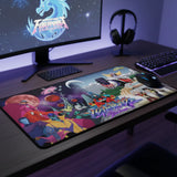 Goldorak Mouse Pad: The Final Showdown – Panoramic Collector's Edition