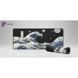 Japanese Mouse Pad - The Great Cosmic Wave