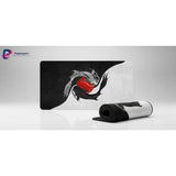 Japanese Mouse Pad — Zen Balance: Koi Carp & Rising Sun