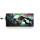 Tapis de Souris League of Legends Jinx - Édition RGB Ultra-Précise avec illustration vibrante de Jinx.