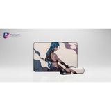Tapis de Souris LoL Jinx - Édition Limitée The Loose Cannon avec illustration de Jinx, haute performance pour gamers.