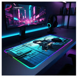 Demon Slayer RGB Mouse Pad - Muichiro Tokito Design | Ultimate Glide