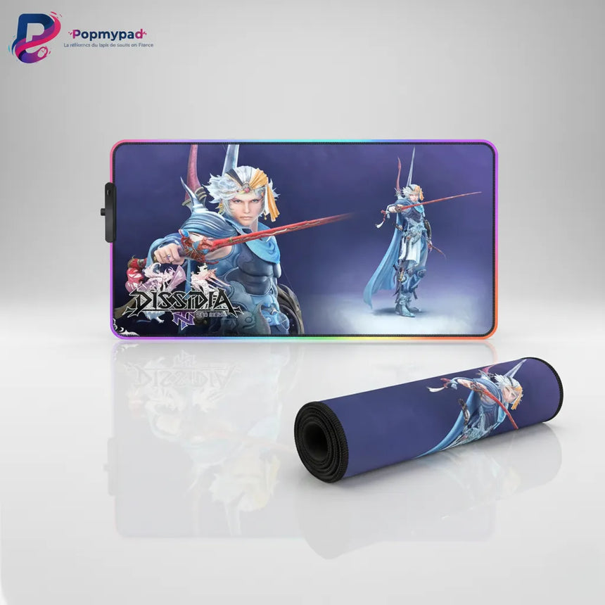Tapis de Souris RGB Dissidia Final Fantasy NT - Édition Onion Knight avec illustration haute définition