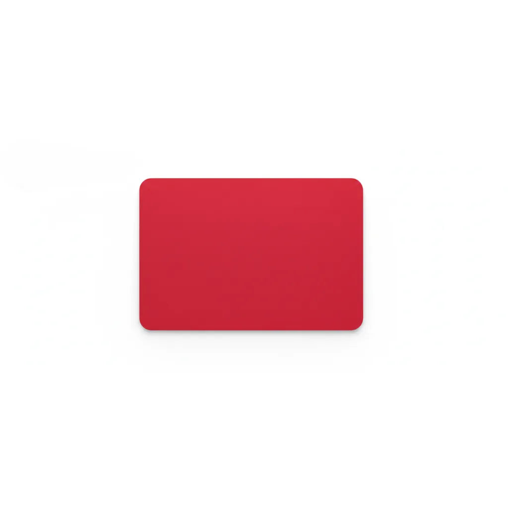 Intense Red Mouse Pad - Minimalist & Ergonomic - Popmypad