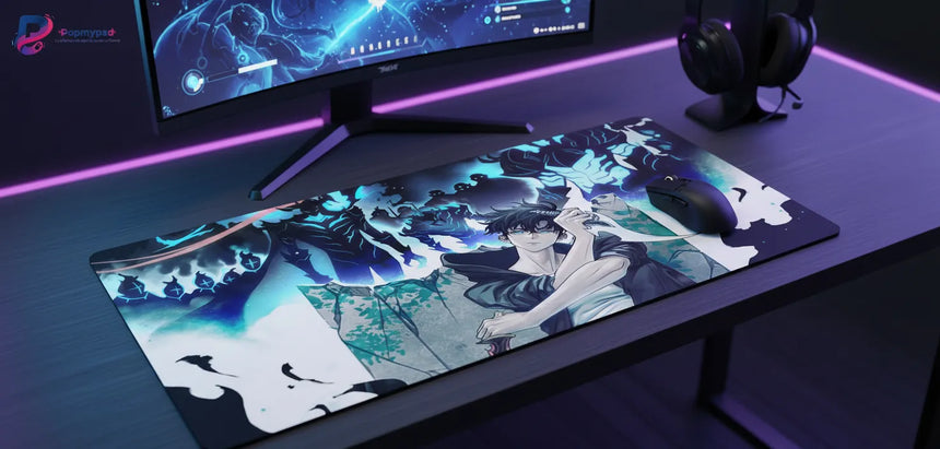 Solo Leveling Mouse Pad - Rise of the Shadow Monarch - XXL Gaming