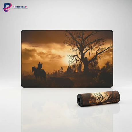 Tapis de Souris The Witcher - Design Premium & Confort Setup avec paysage épique de fantasy.