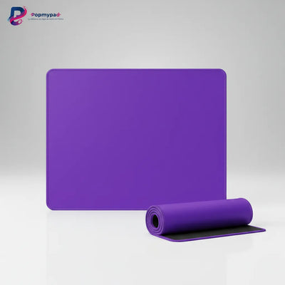 Minimalist Purple Mouse Pad - Premium Comfort & Precision