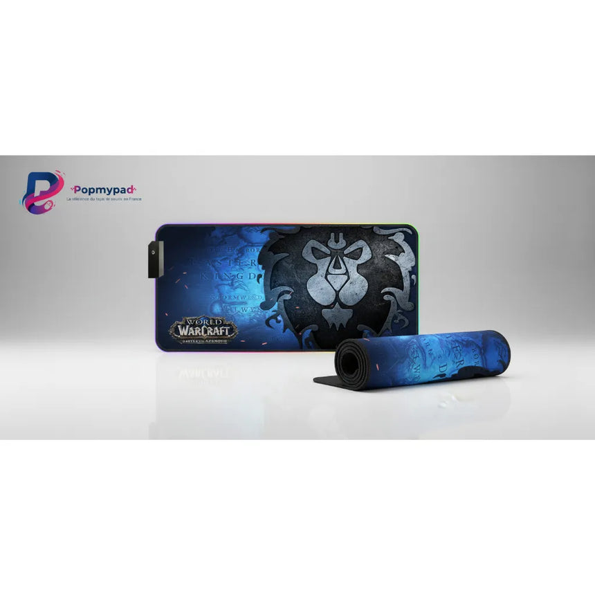 World of Warcraft Alliance RGB Mouse Pad - Legendary Edition