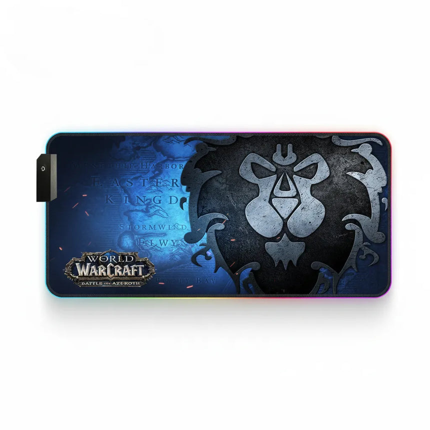 World of Warcraft Alliance RGB Mouse Pad - Legendary Edition