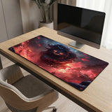 XXL Mouse Pad - The Scarlet Guardian (Mystic Lion)