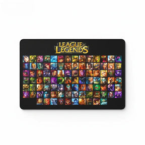 Tapis de Souris XXL League of Legends - Édition Grille des Champions Anthologie avec une mosaïque de champions.