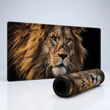 XXL Majestic Lion Mouse Pad — Collector's Edition Gaming & Office