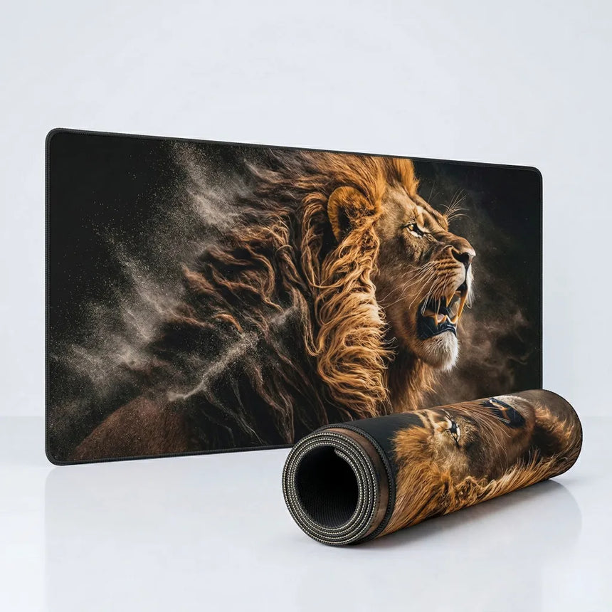 XXL Roaring Lion Mouse Pad - Premium Design & Performance