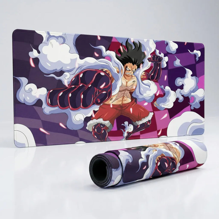 XXL One Piece Luffy Gear 4 Snakeman Mouse Pad (900x400mm) - Esport Precision - PopMyPad