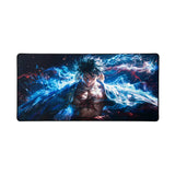 XXL One Piece Luffy Gear 5 "Divine Blue" Mouse Pad (900x400mm) - Ultimate Glide - PopMyPad